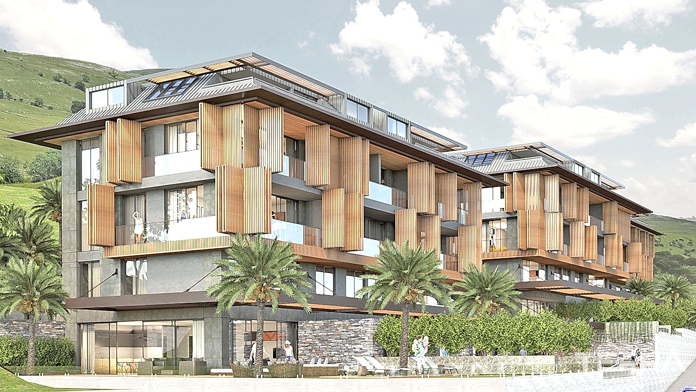 Alanya'da Deniz ve Kale Manzaralı Modern Daireler - 55301