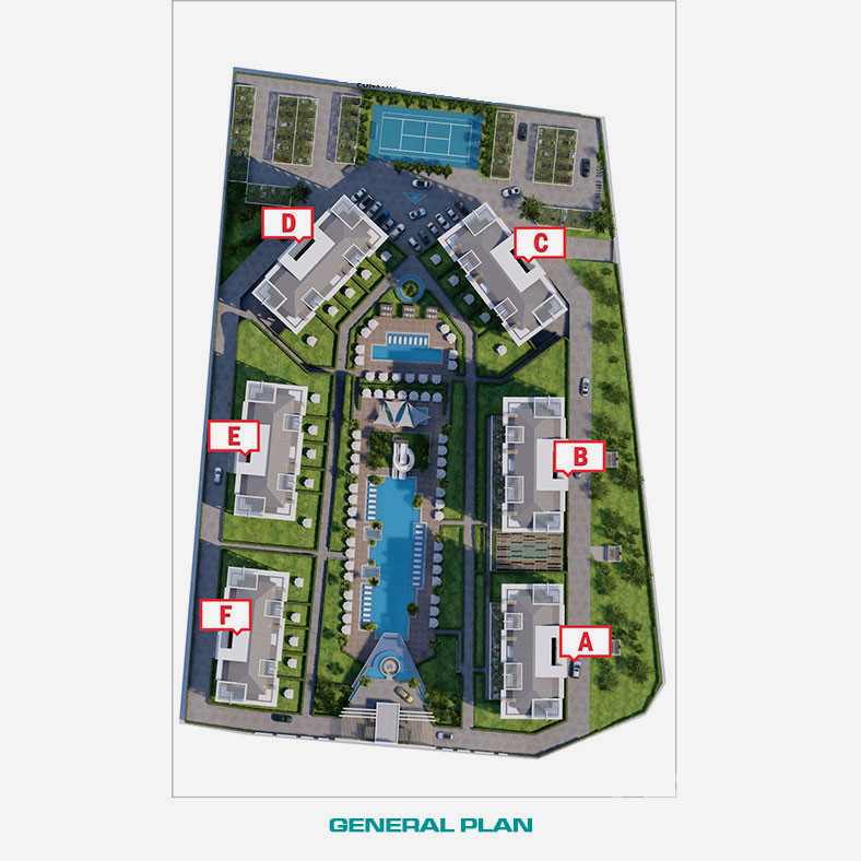 Eksklusive lejligheder på Emerald Grand Deluxe i Alanya, Avsallar - 60393