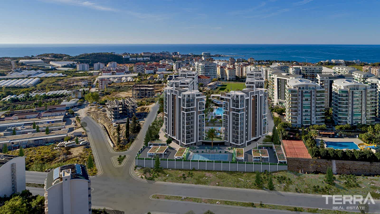 Eksklusive lejligheder på Emerald Grand Deluxe i Alanya, Avsallar - 64668