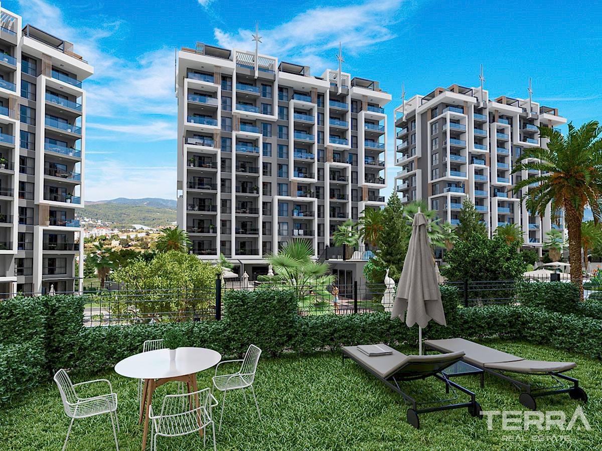 Eksklusive lejligheder på Emerald Grand Deluxe i Alanya, Avsallar - 64677