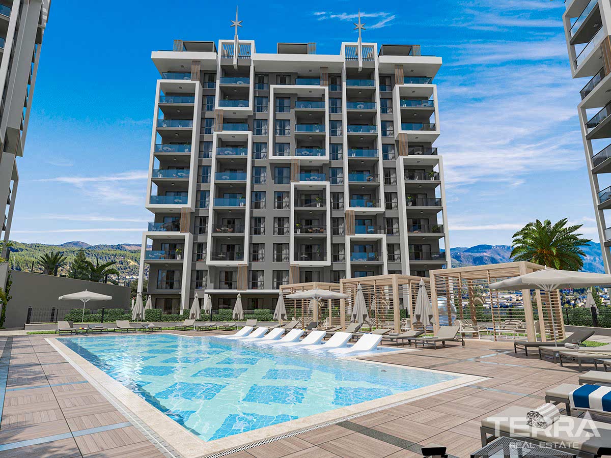 Eksklusive lejligheder på Emerald Grand Deluxe i Alanya, Avsallar - 64680