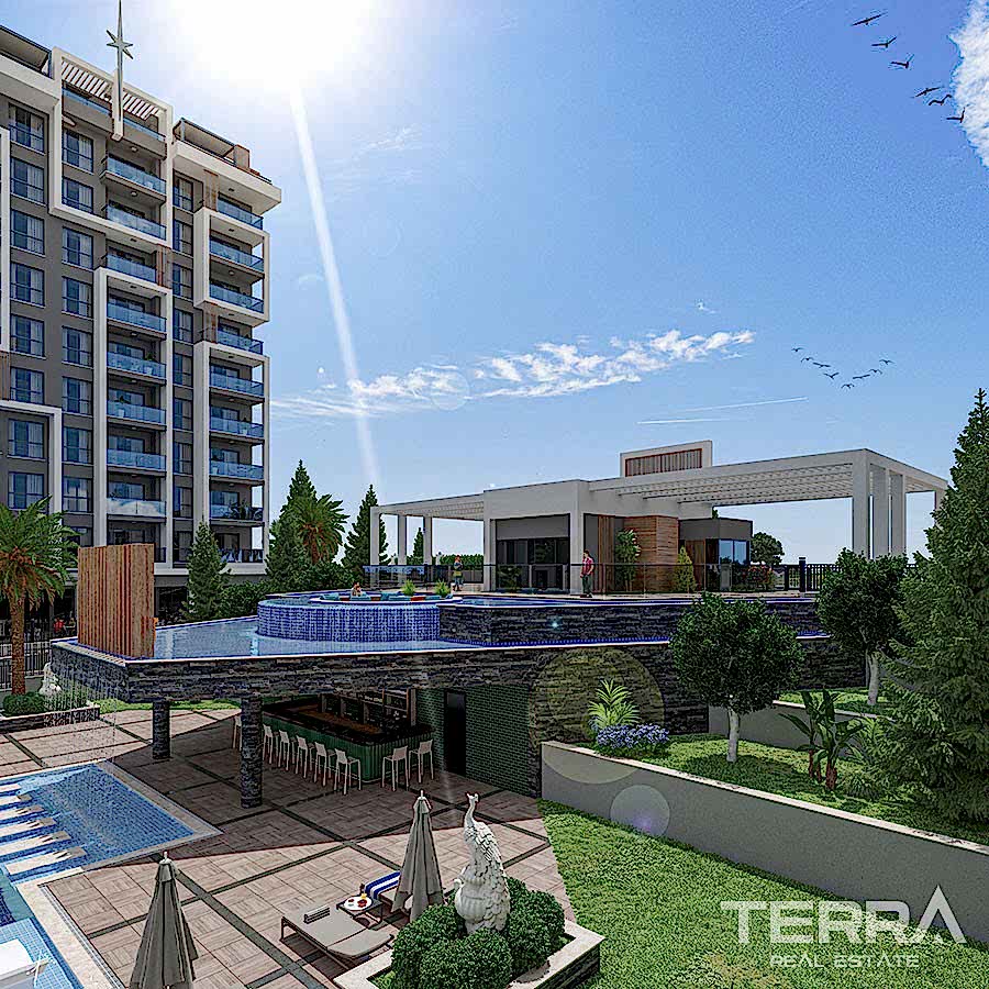 Eksklusive lejligheder på Emerald Grand Deluxe i Alanya, Avsallar - 64682