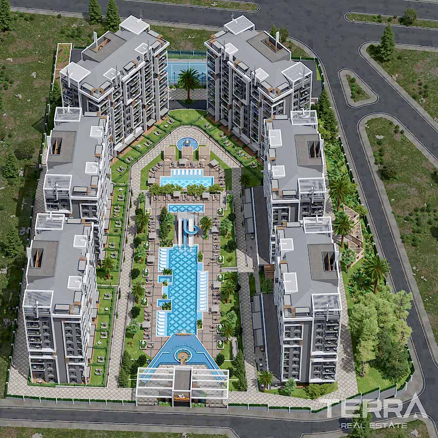 Eksklusive lejligheder på Emerald Grand Deluxe i Alanya, Avsallar - 64683