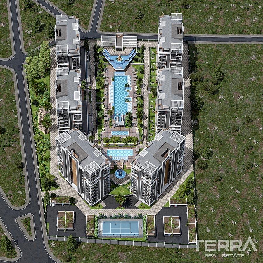 Eksklusive lejligheder på Emerald Grand Deluxe i Alanya, Avsallar - 64685