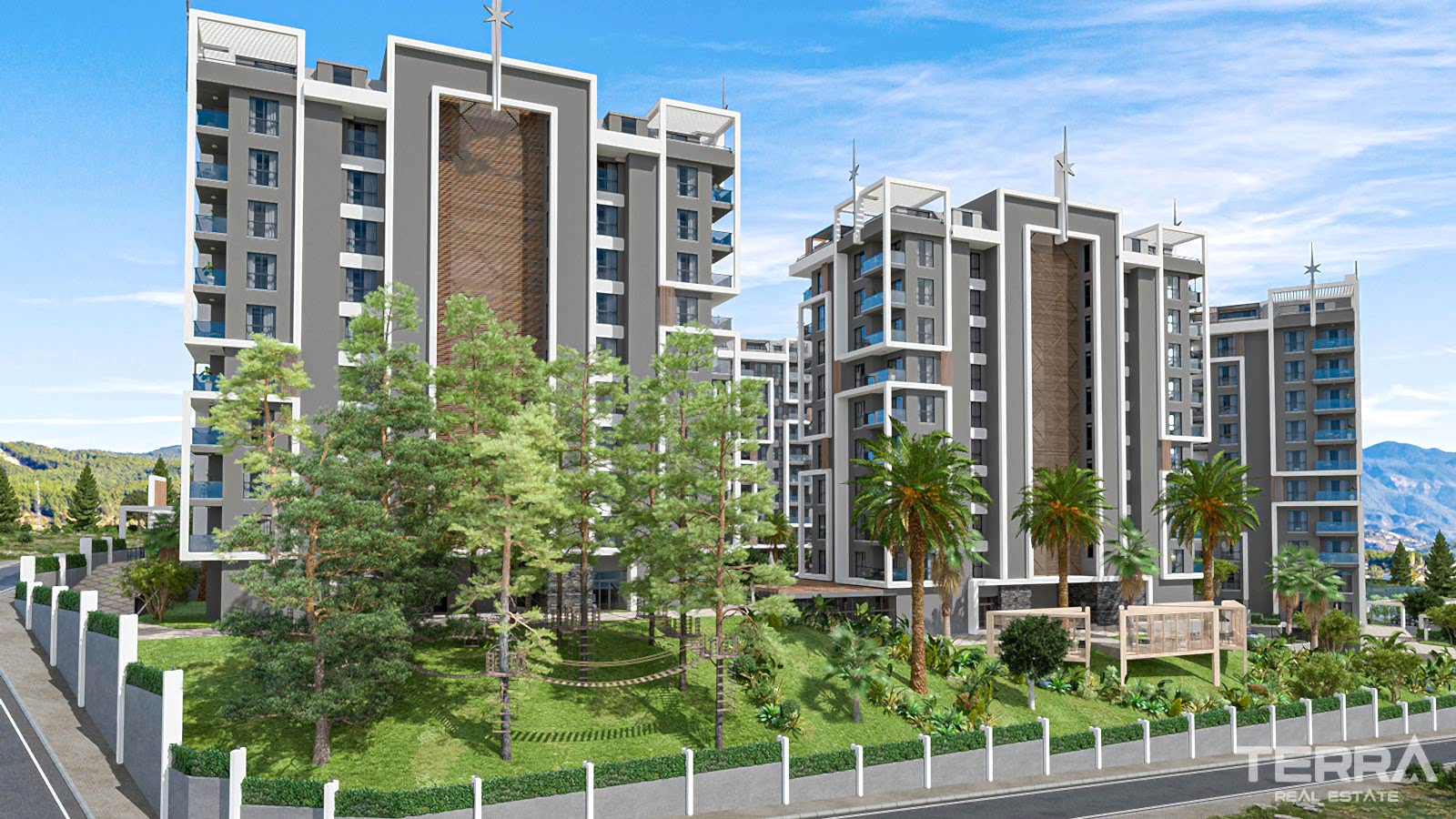 Eksklusive lejligheder på Emerald Grand Deluxe i Alanya, Avsallar - 64687