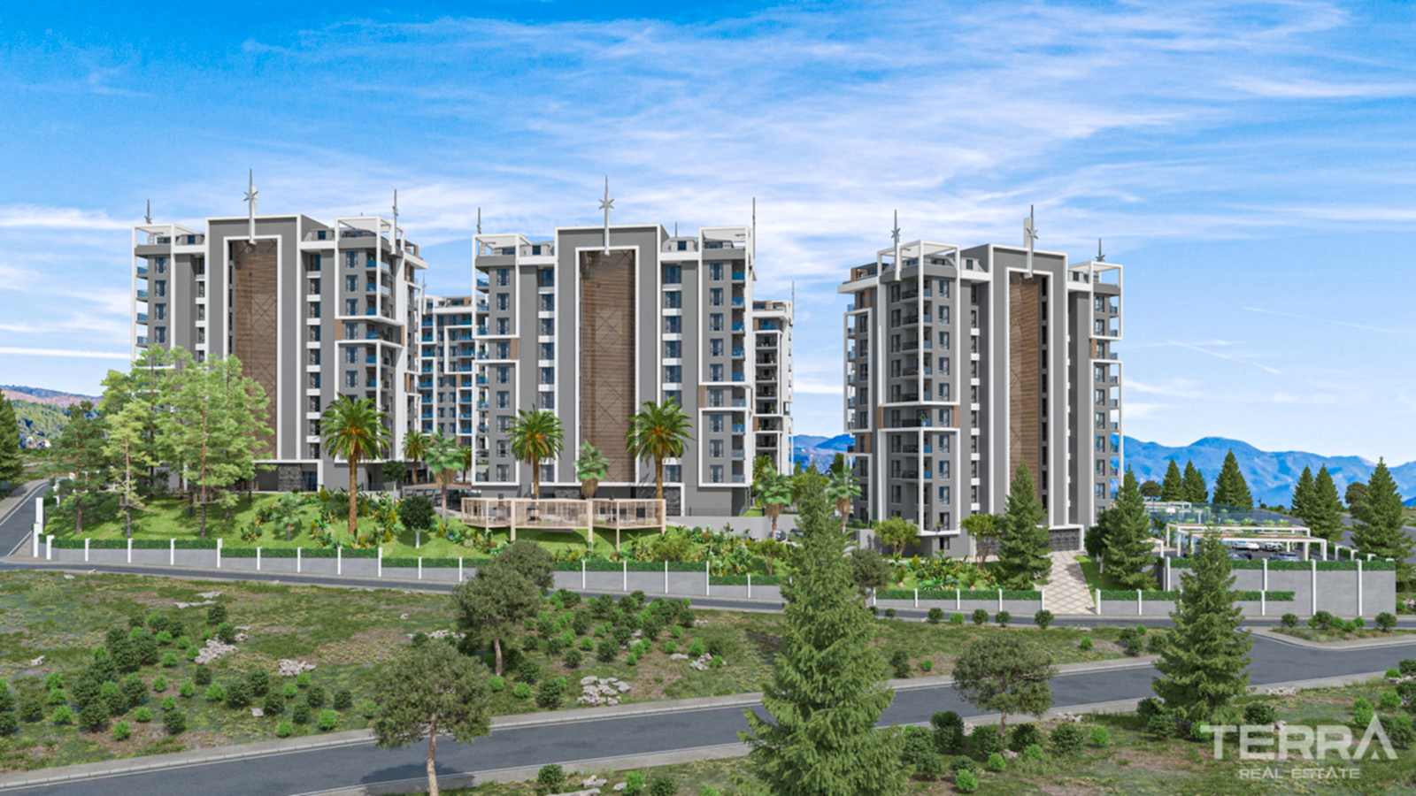 Eksklusive lejligheder på Emerald Grand Deluxe i Alanya, Avsallar - 64693