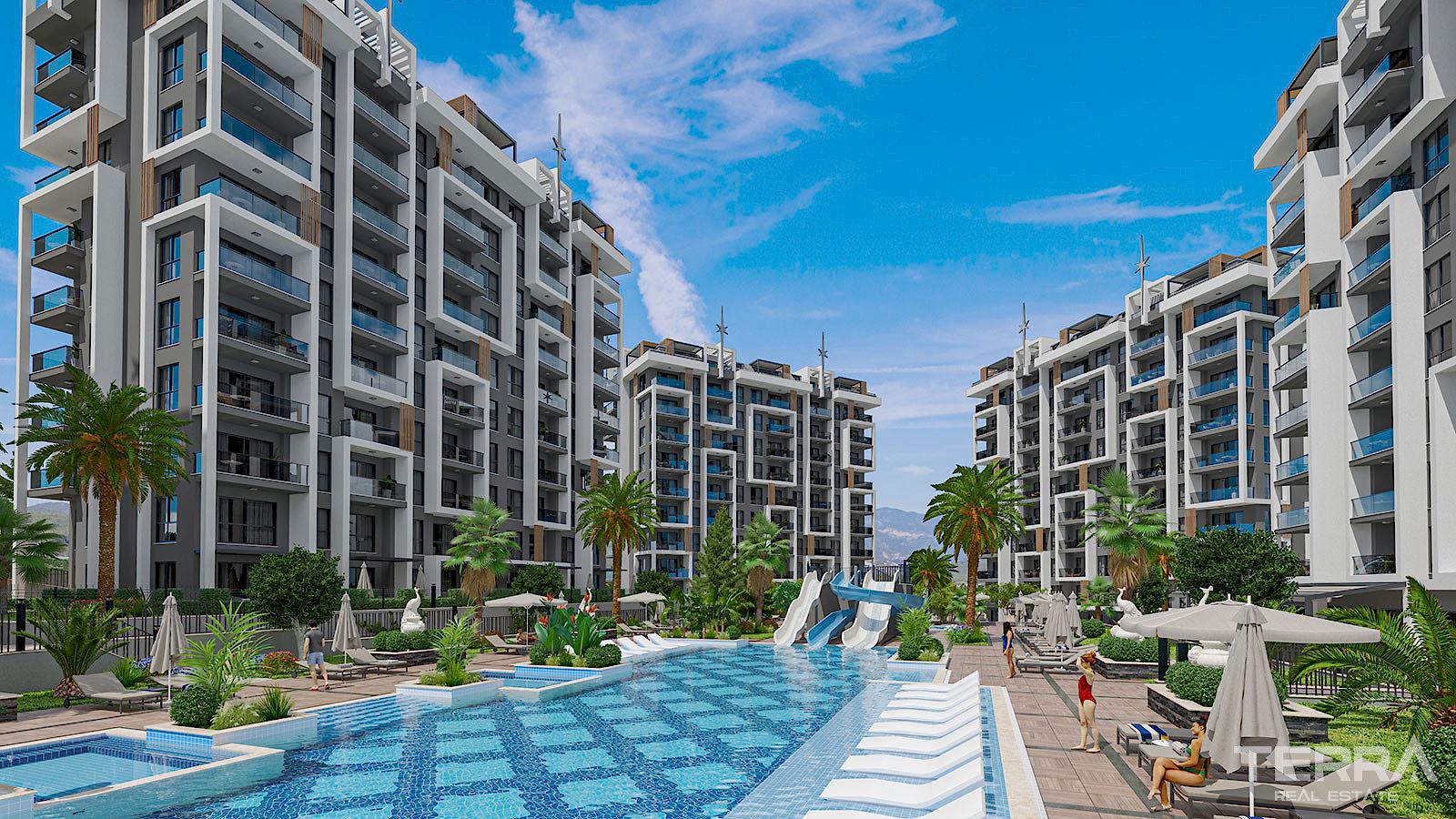 Eksklusive lejligheder på Emerald Grand Deluxe i Alanya, Avsallar - 64696