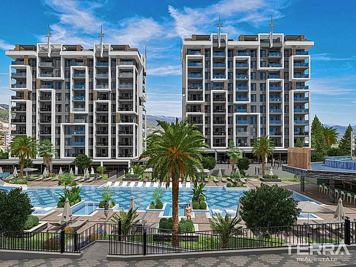 Eksklusive lejligheder på Emerald Grand Deluxe i Alanya, Avsallar - 64697