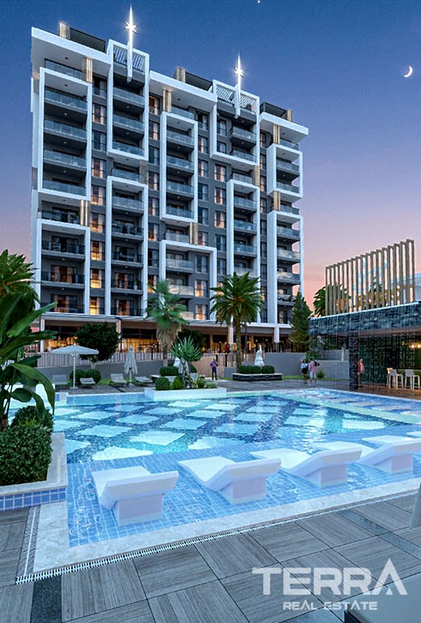 Eksklusive lejligheder på Emerald Grand Deluxe i Alanya, Avsallar - 64699