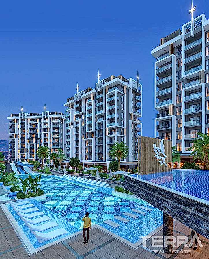 Eksklusive lejligheder på Emerald Grand Deluxe i Alanya, Avsallar - 64701