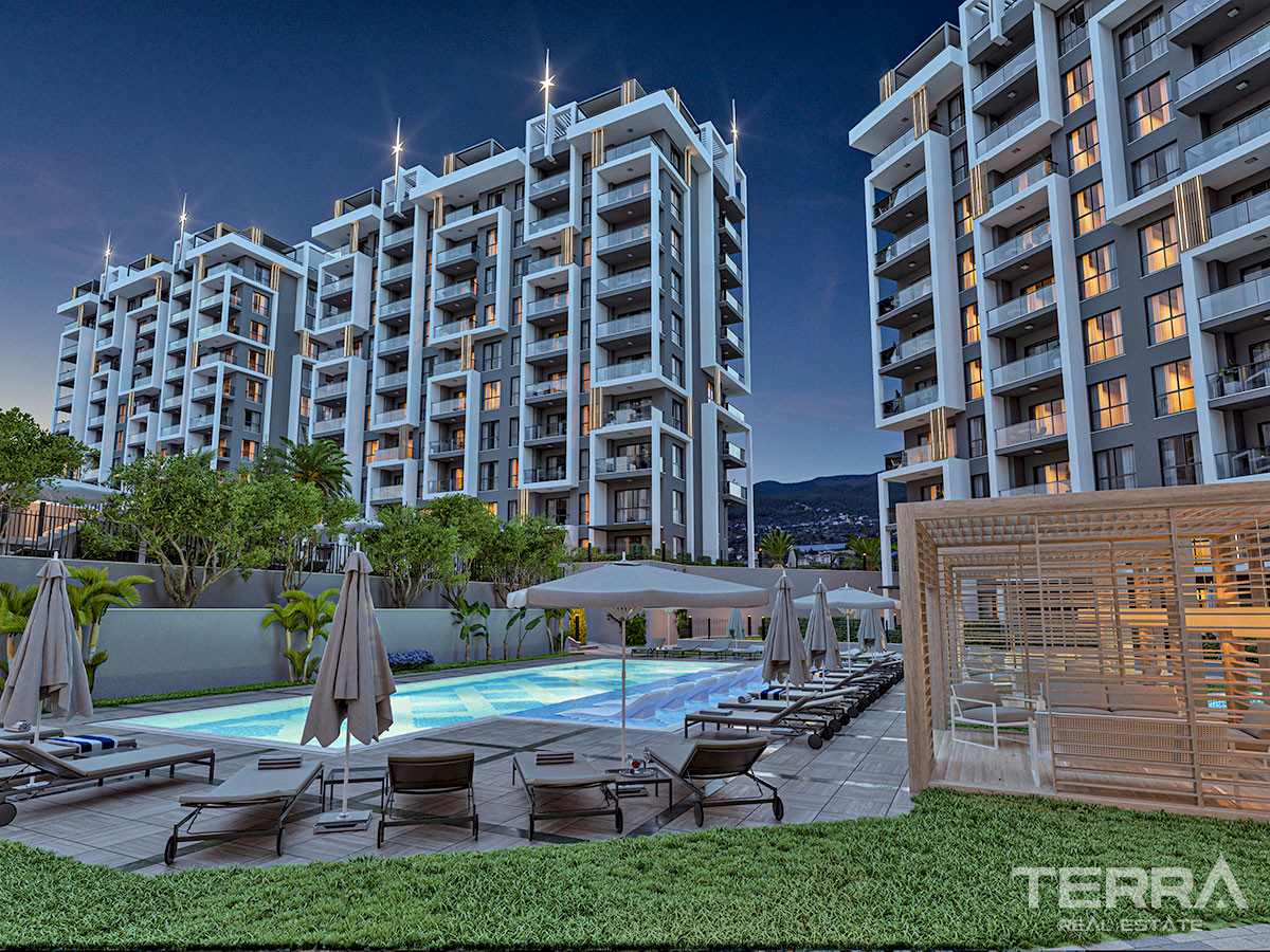 Eksklusive lejligheder på Emerald Grand Deluxe i Alanya, Avsallar - 64706