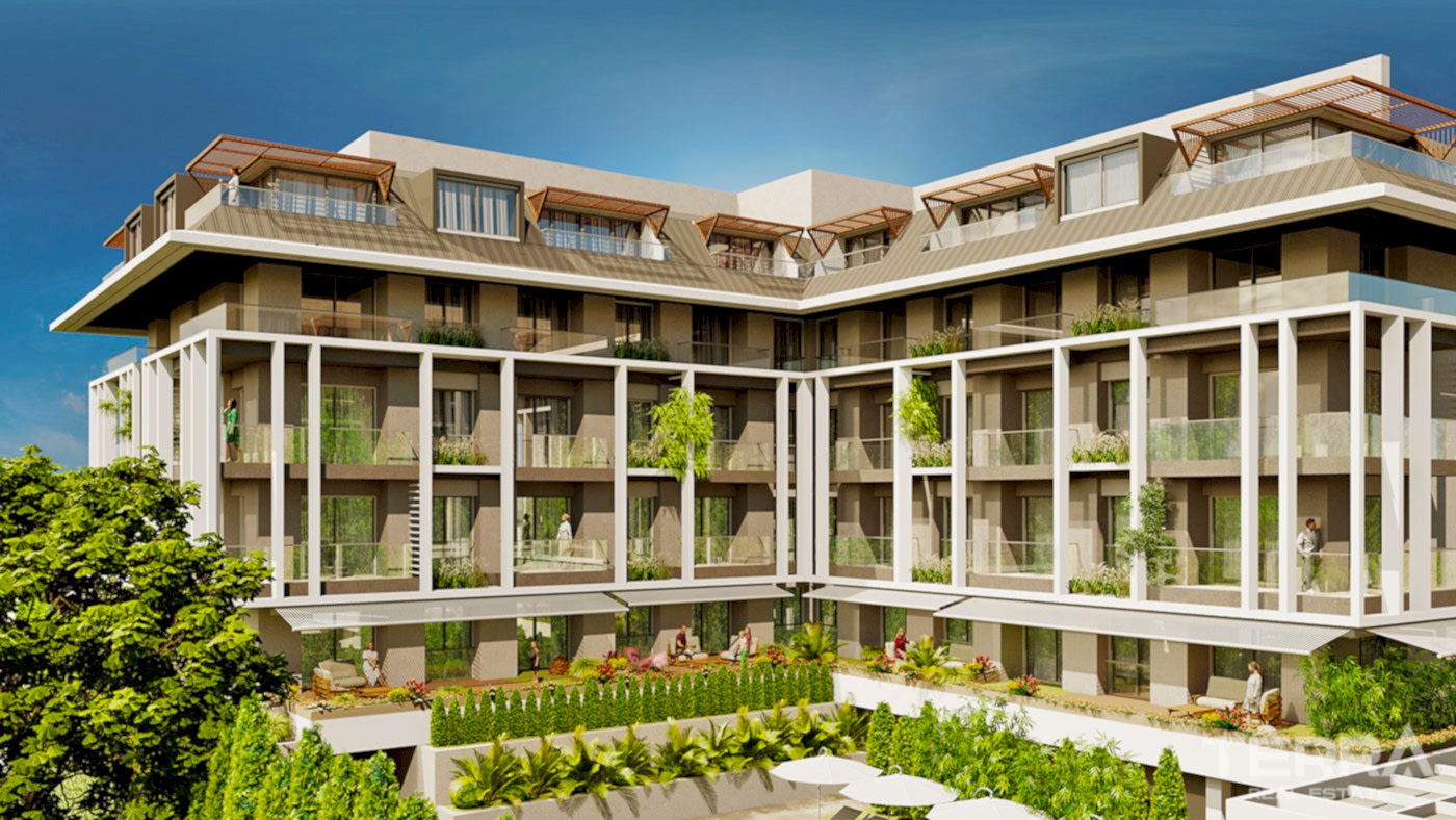Complexe d'Appartements à Oba, Alanya : Parfait pour Investissement - 92682