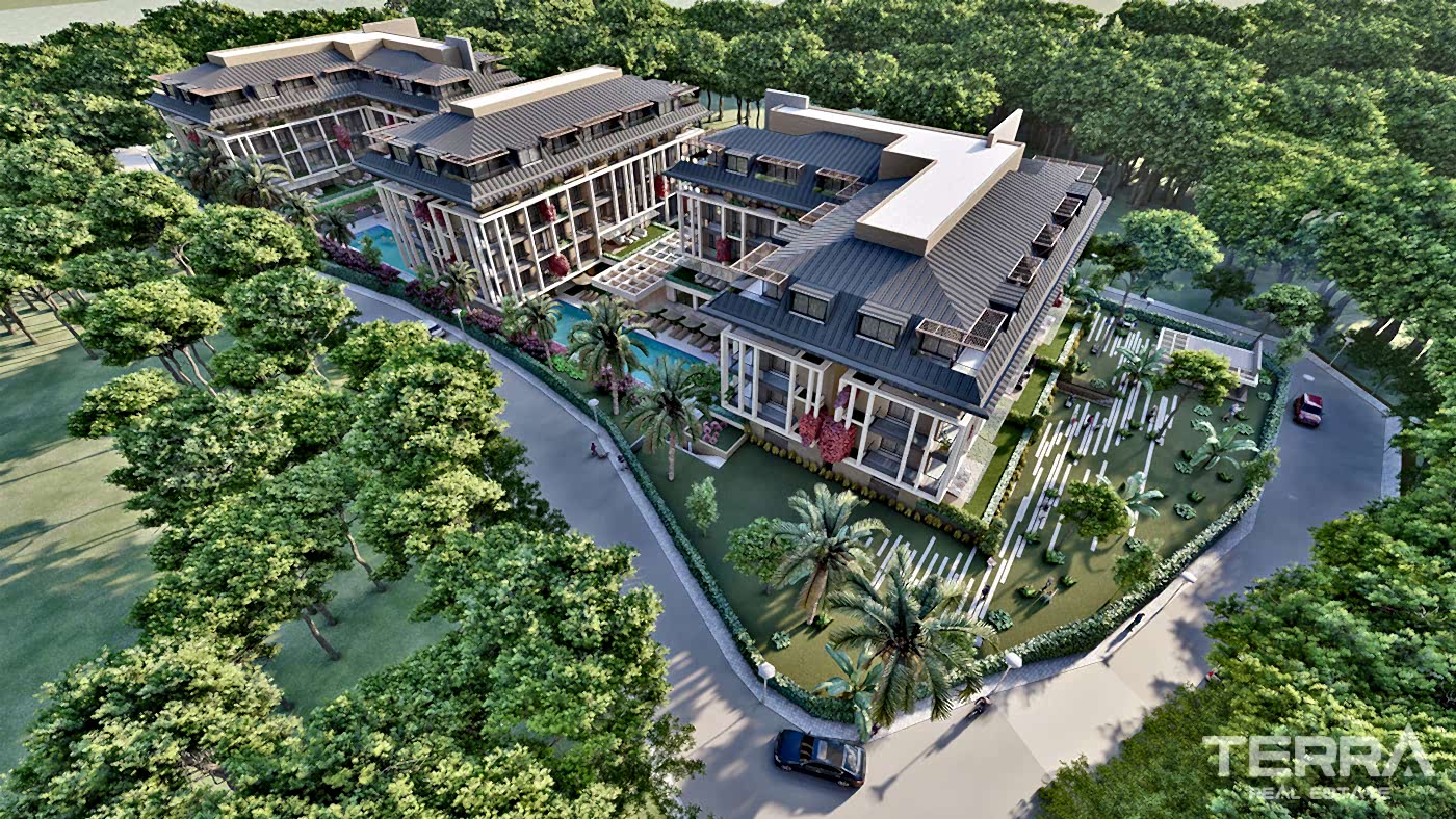 Complexe d'Appartements à Oba, Alanya : Parfait pour Investissement - 92683