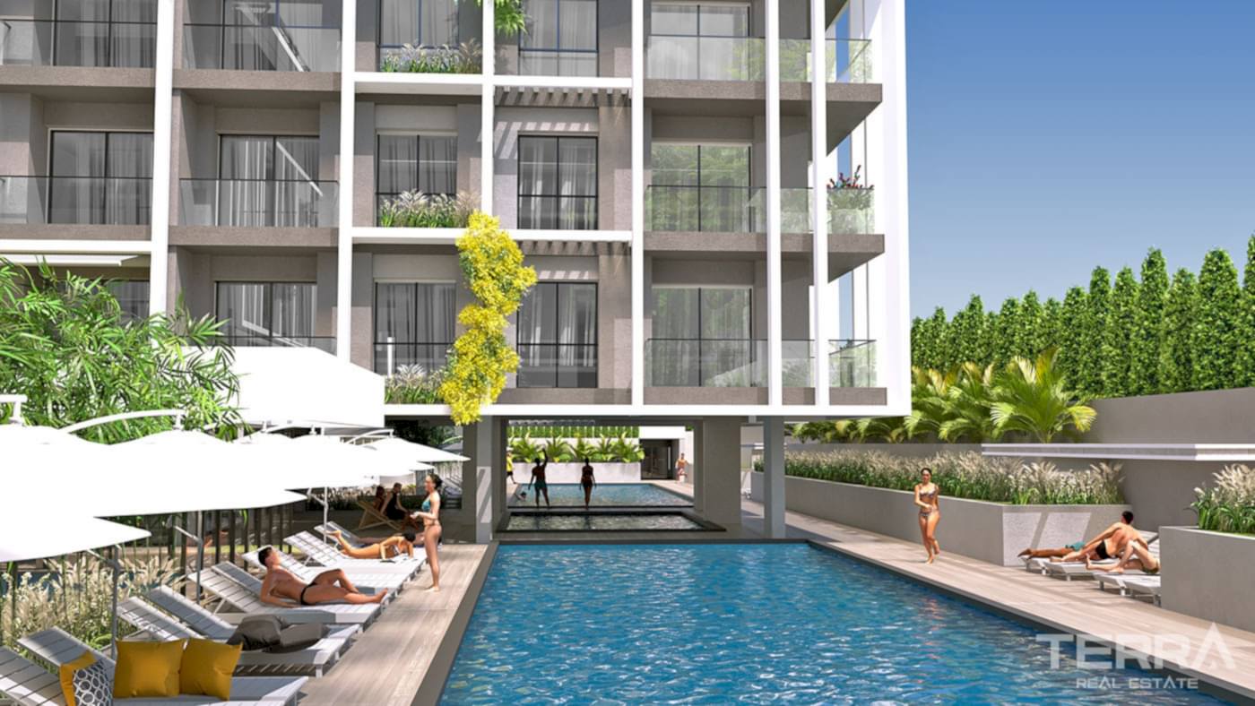 Complexe d'Appartements à Oba, Alanya : Parfait pour Investissement - 92684