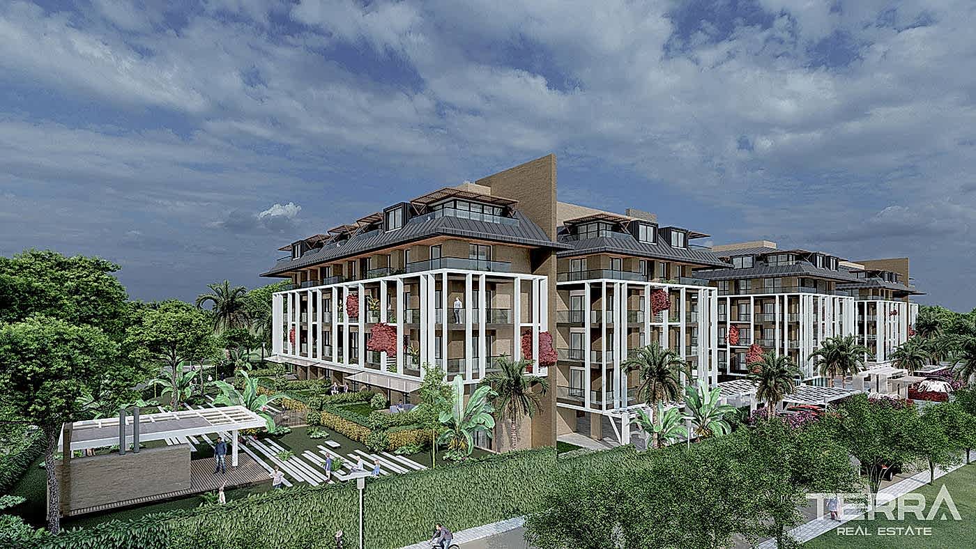 Complexe d'Appartements à Oba, Alanya : Parfait pour Investissement - 92686
