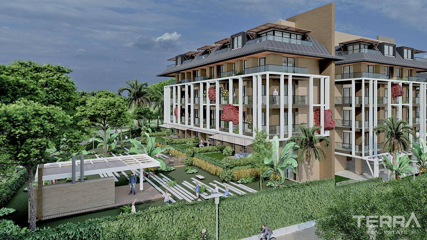 Complexe d'Appartements à Oba, Alanya : Parfait pour Investissement - 92687