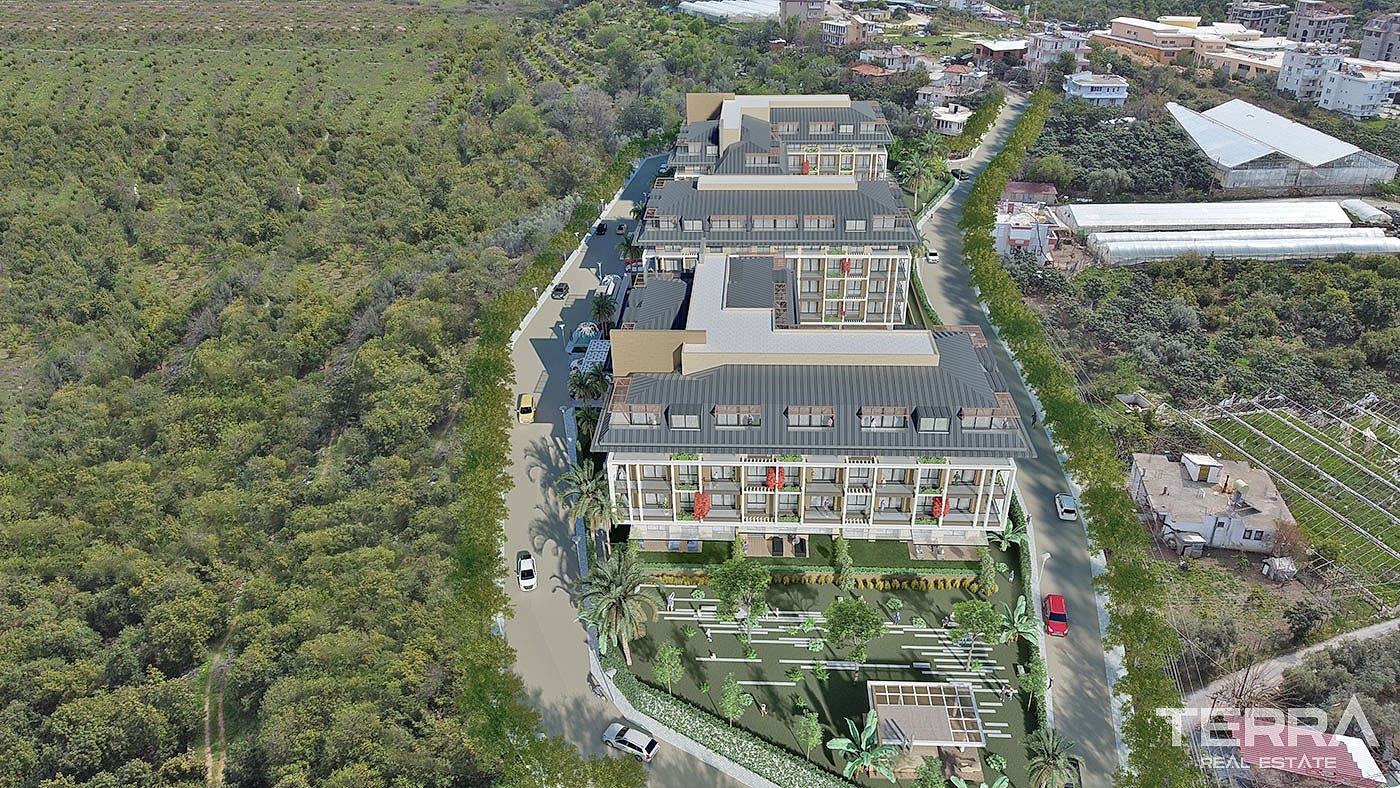 Complexe d'Appartements à Oba, Alanya : Parfait pour Investissement - 92688