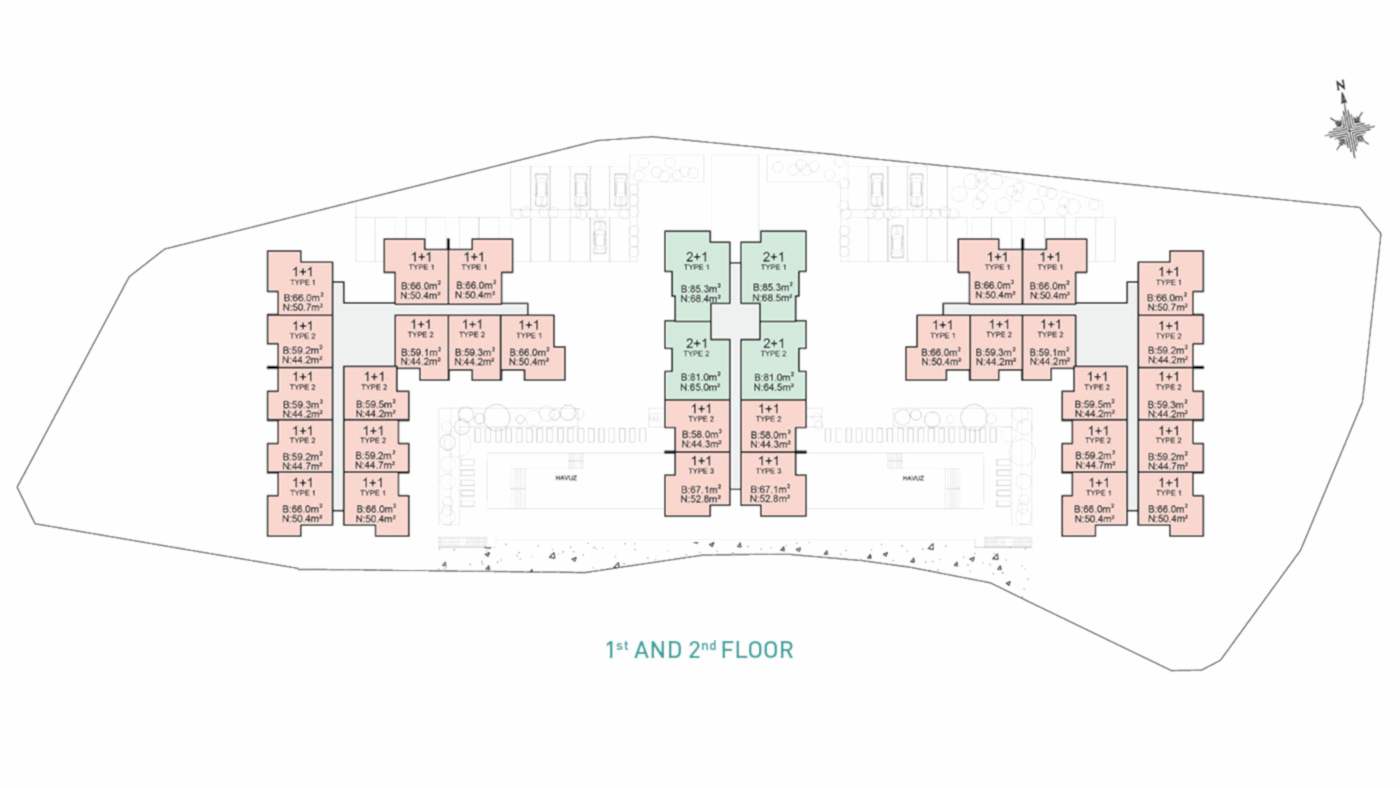 Complexe d'Appartements à Oba, Alanya : Parfait pour Investissement - 92704