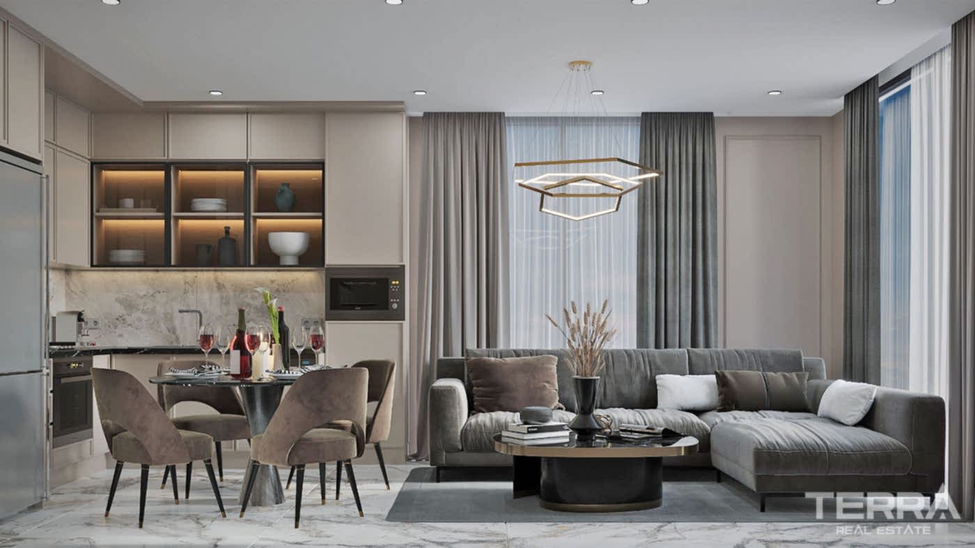 Complexe d'Appartements à Oba, Alanya : Parfait pour Investissement - 92709