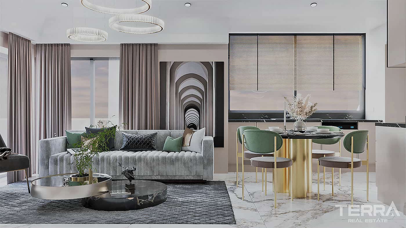 Complexe d'Appartements à Oba, Alanya : Parfait pour Investissement - 92717