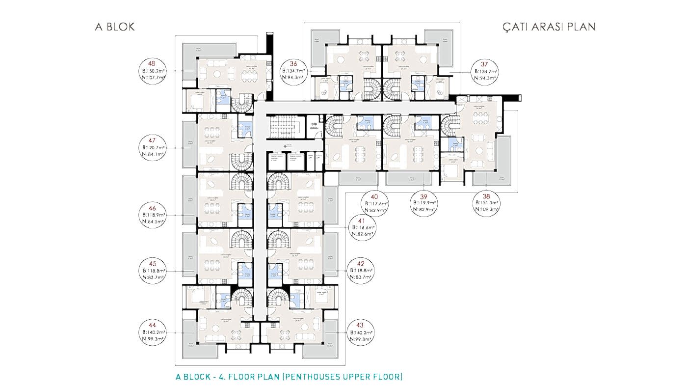 Complexe d'Appartements à Oba, Alanya : Parfait pour Investissement - 92725