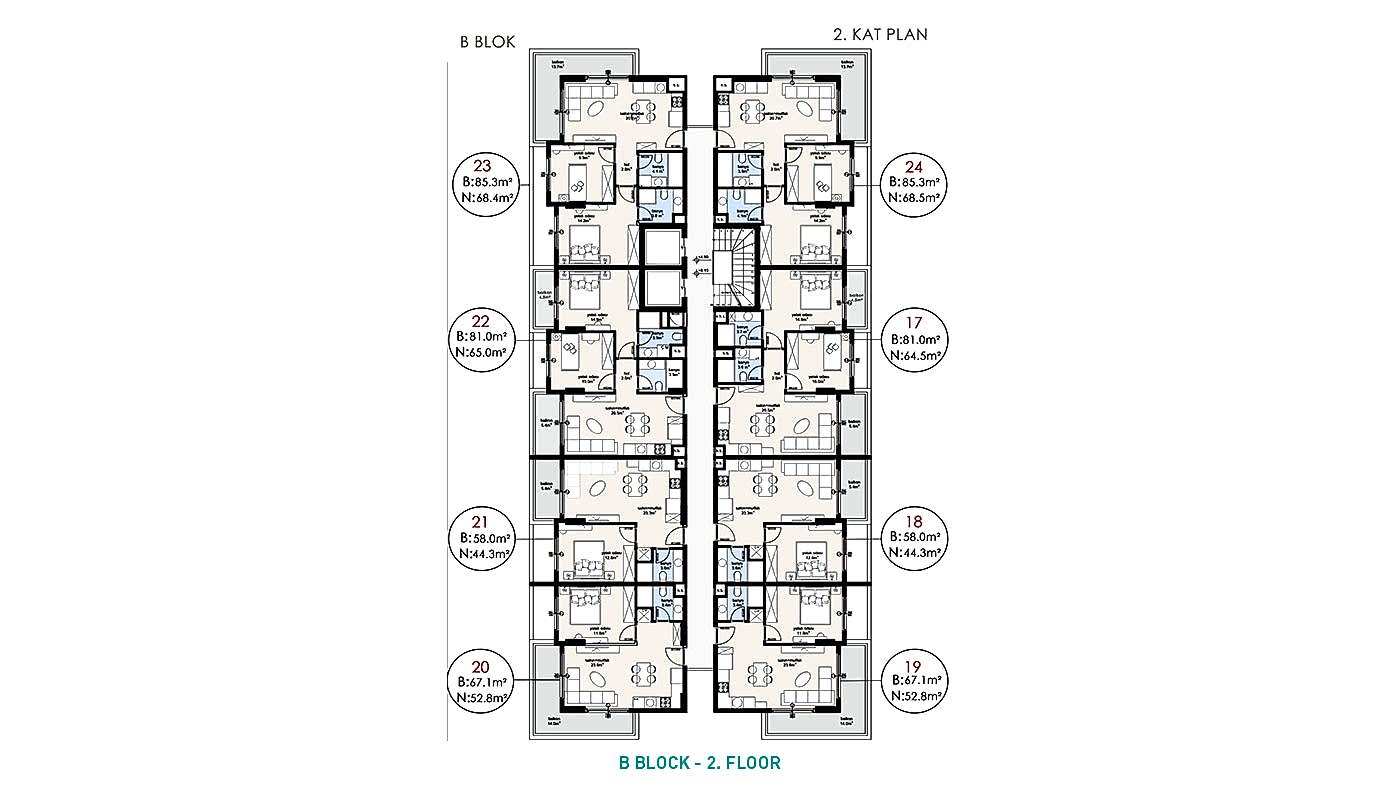 Complexe d'Appartements à Oba, Alanya : Parfait pour Investissement - 92727