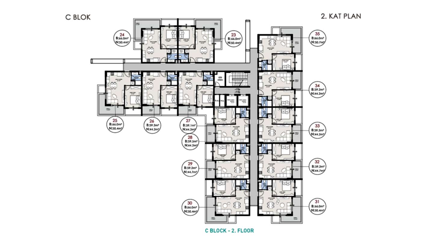 Complexe d'Appartements à Oba, Alanya : Parfait pour Investissement - 92732