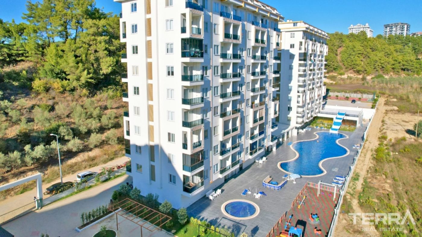 Furnished Flat Surrounded by Pine Forest Offer Luxury Living in Alanya - 101648