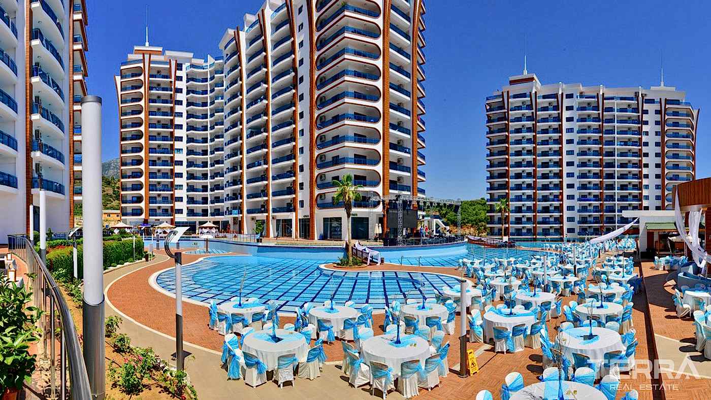 Eksklusiv Azura Park-leilighet med moderne design i Mahmutlar - 79501