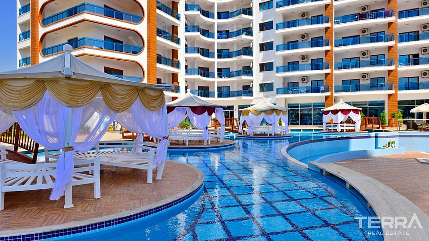 Eksklusiv Azura Park-leilighet med moderne design i Mahmutlar - 79502