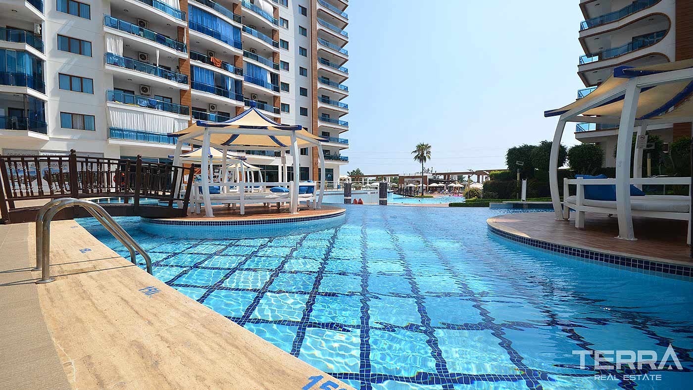 Eksklusiv Azura Park-leilighet med moderne design i Mahmutlar - 79512