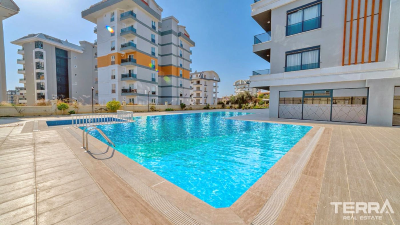 Schnäppchenwohnung in Avsallar, Alanya in einer komfortablen Anlage - 94381