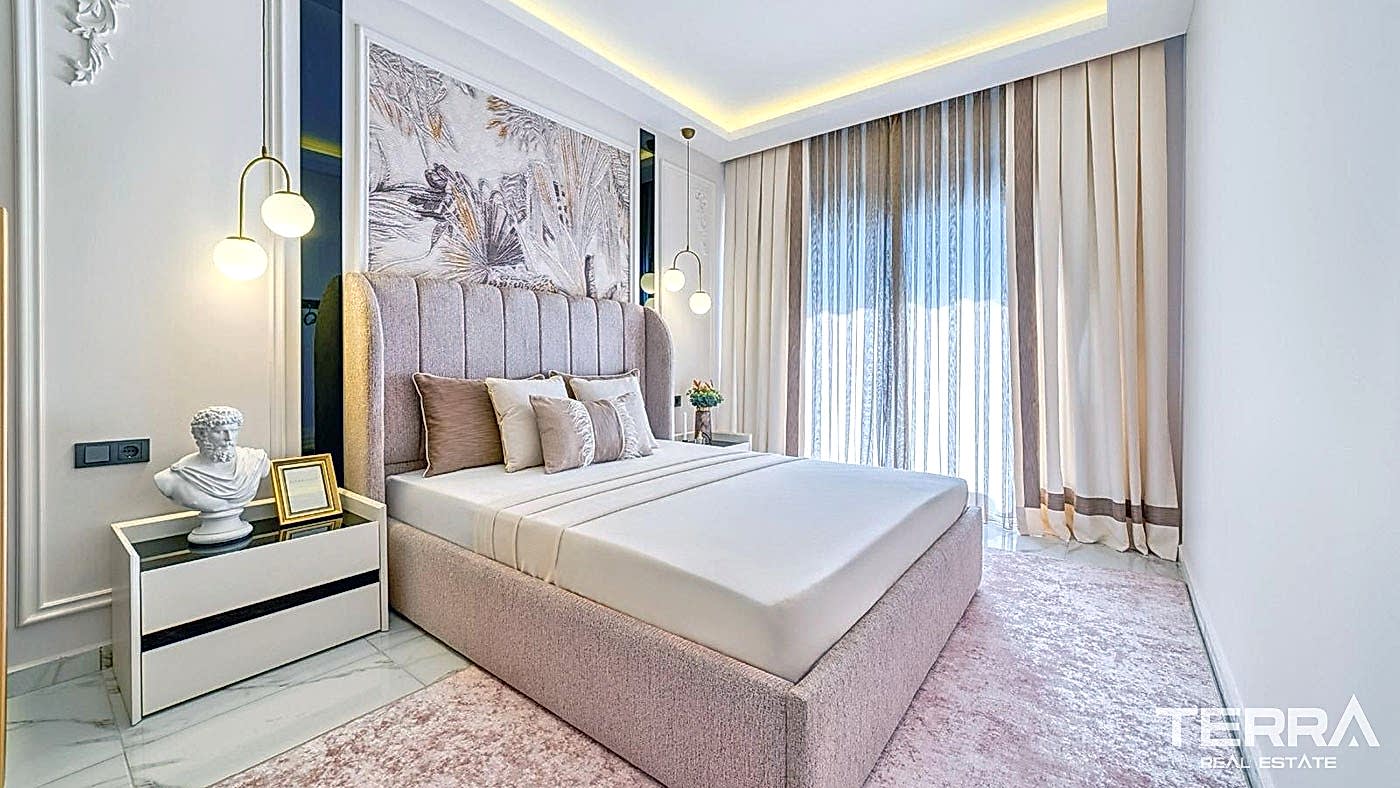 Schnäppchenwohnung in Avsallar, Alanya in einer komfortablen Anlage - 94399