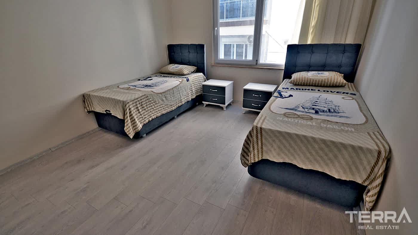 Rummelig lejlighed med havudsigt til salg i Cikcilli, Alanya, Tyrkiet - 84573