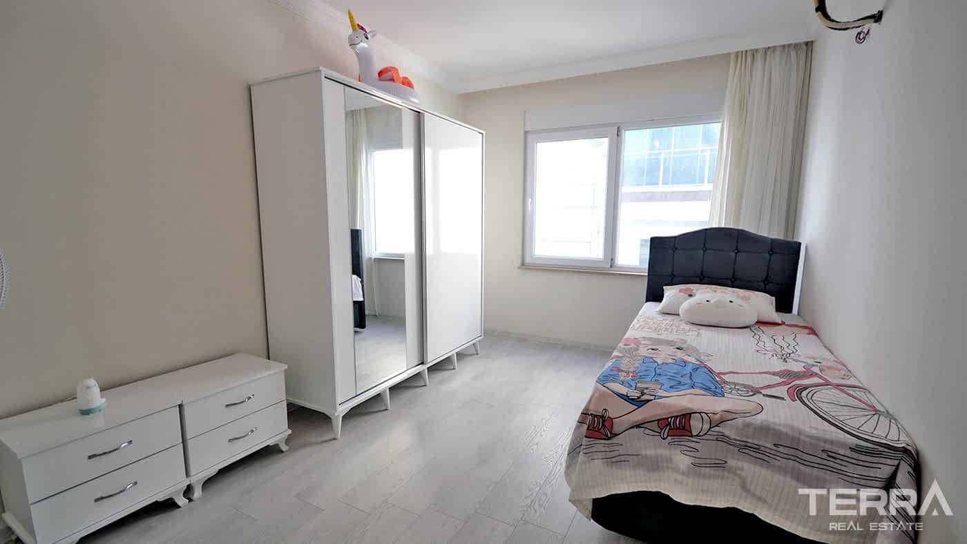 Rummelig lejlighed med havudsigt til salg i Cikcilli, Alanya, Tyrkiet - 84574