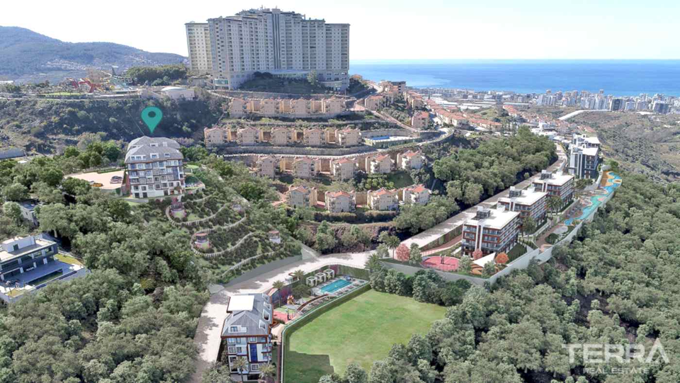 Privileged Lifestyle with 1 Bedroom Apartment in Kargıcak, Alanya - 95412