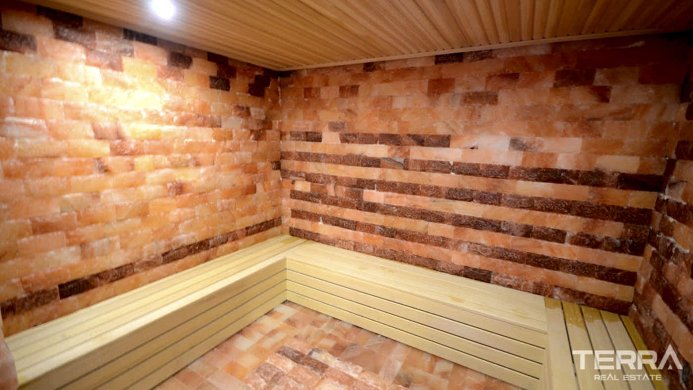 Appartement charmant à vendre avec accès jardin à Kestel, Alanya - 95300