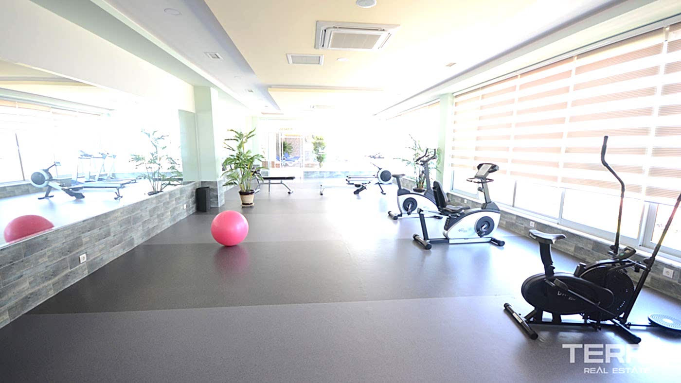 Appartement charmant à vendre avec accès jardin à Kestel, Alanya - 95301