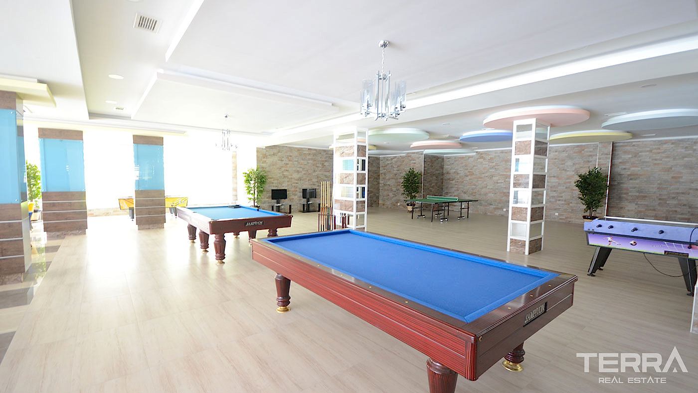 Appartement charmant à vendre avec accès jardin à Kestel, Alanya - 95304