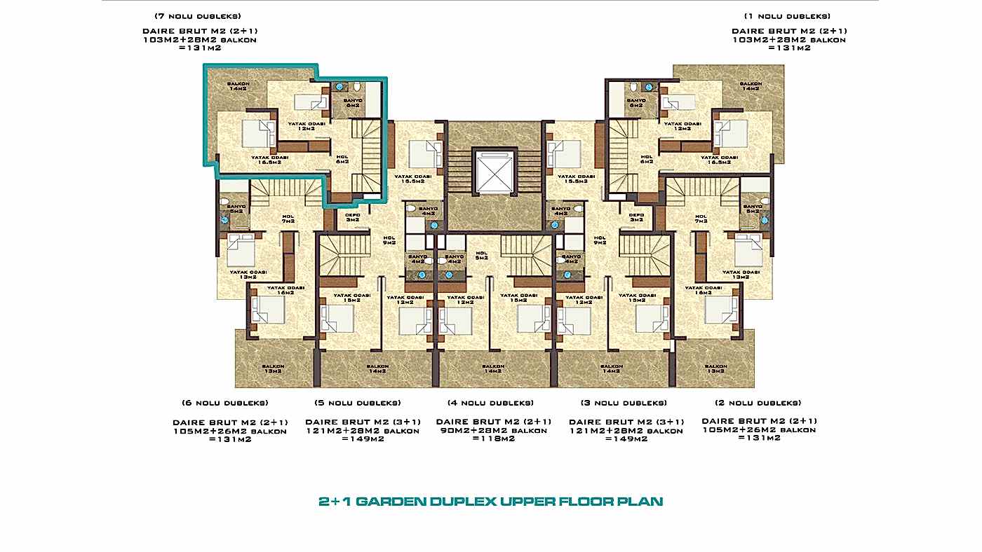 Appartement charmant à vendre avec accès jardin à Kestel, Alanya - 95325