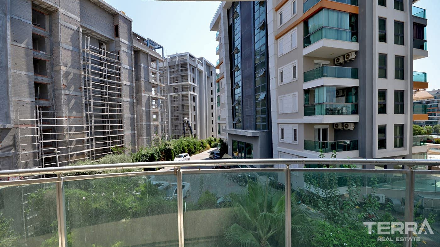 Appartement 2+1 meublé à Avsallar avec piscine, spa & équipements - 96580