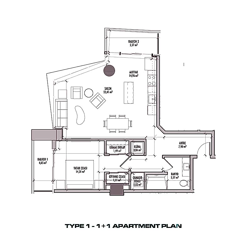 Okan Tower – Leiligheter til salgs i Miami, Florida, USA - 103694