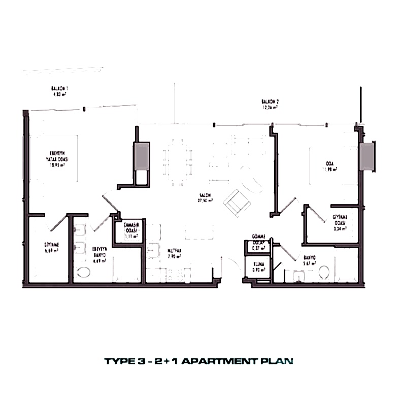 Okan Tower – Leiligheter til salgs i Miami, Florida, USA - 103701