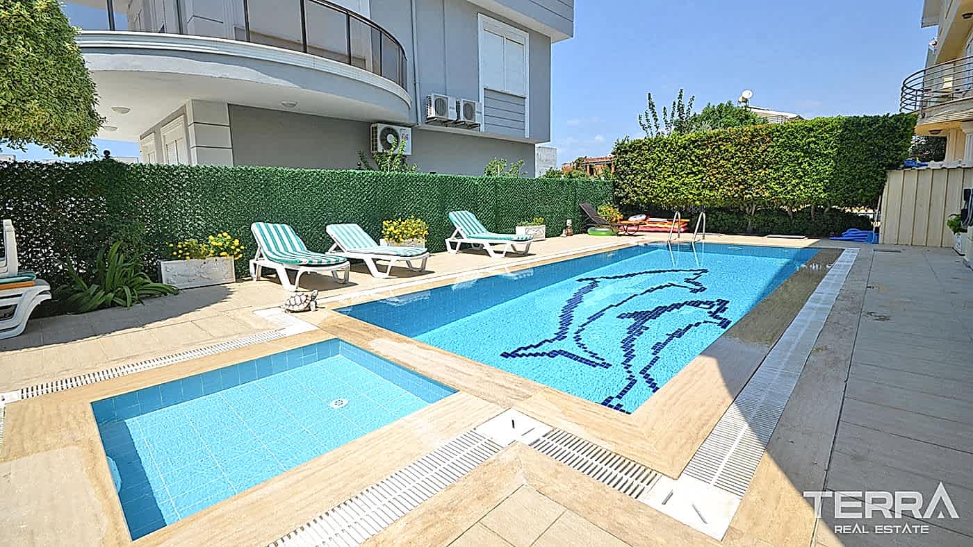 Frittliggende villa med pool til salgs i Konaklı, Alanya, Tyrkia - 104929