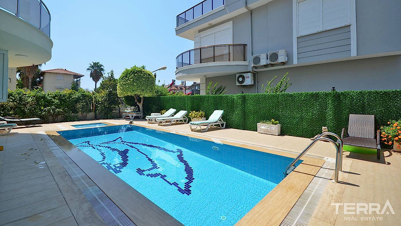 Frittliggende villa med pool til salgs i Konaklı, Alanya, Tyrkia - 104931