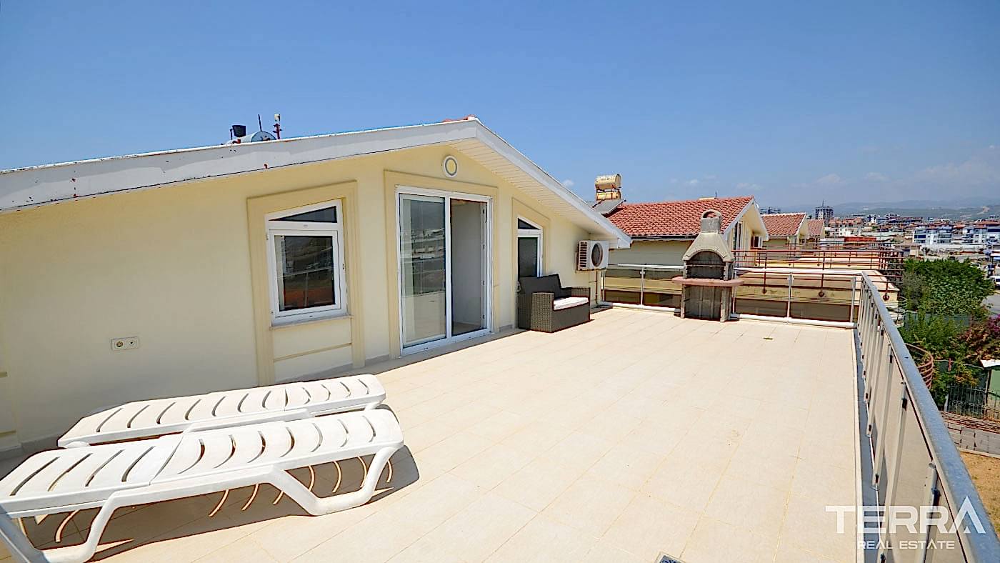 Frittliggende villa med pool til salgs i Konaklı, Alanya, Tyrkia - 104970