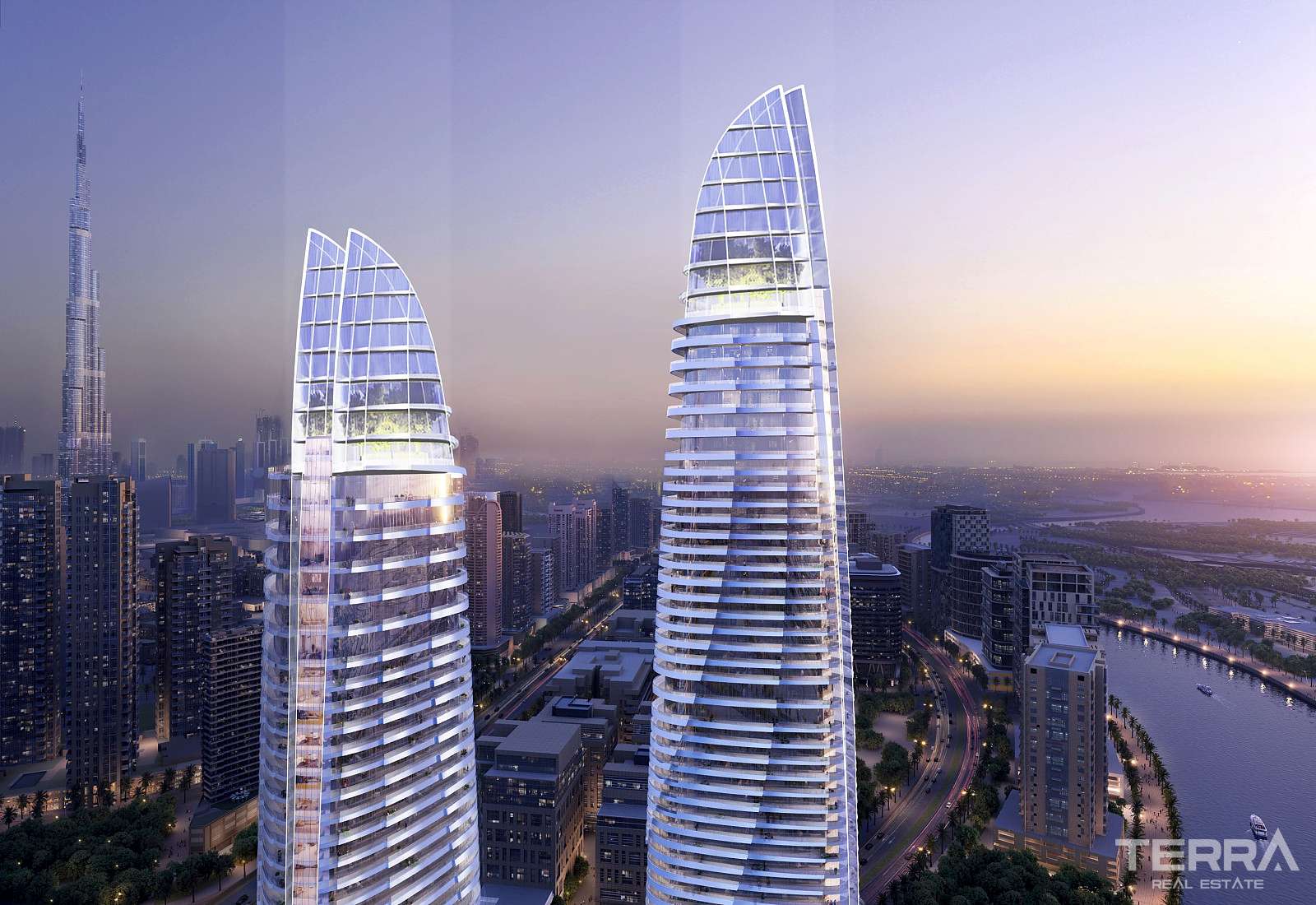 Luksusleiligheter til salgs i Dubai Business Bay, UAE - 105840