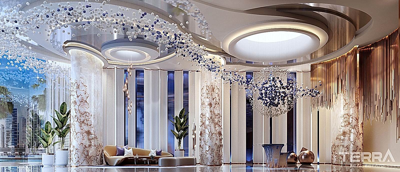 Luksusleiligheter til salgs i Dubai Business Bay, UAE - 105846