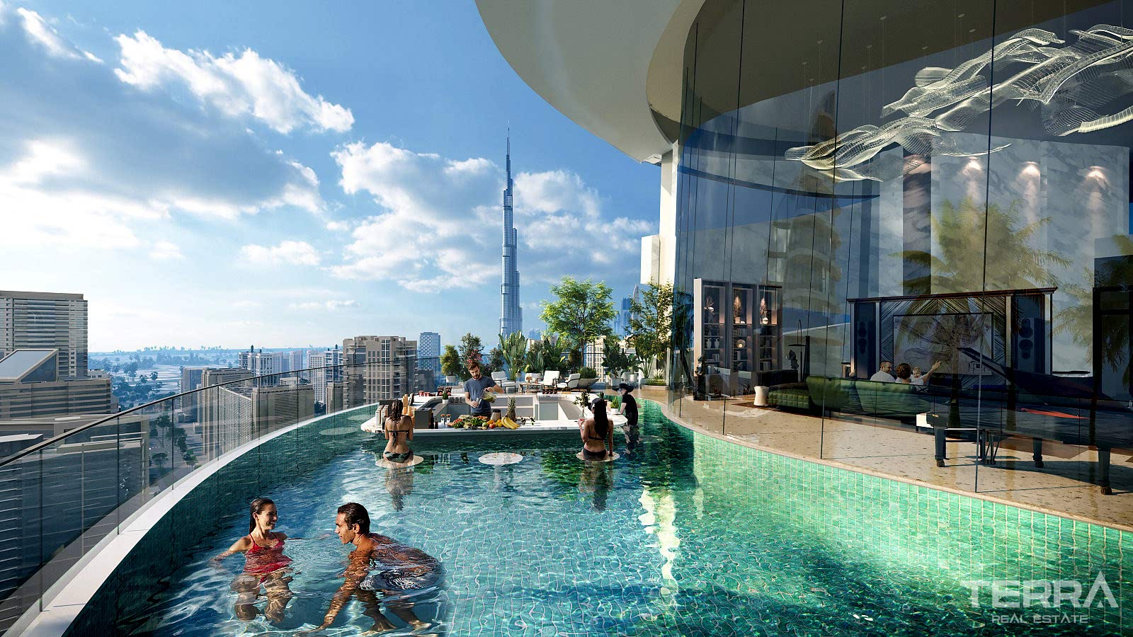 Luksusleiligheter til salgs i Dubai Business Bay, UAE - 105851