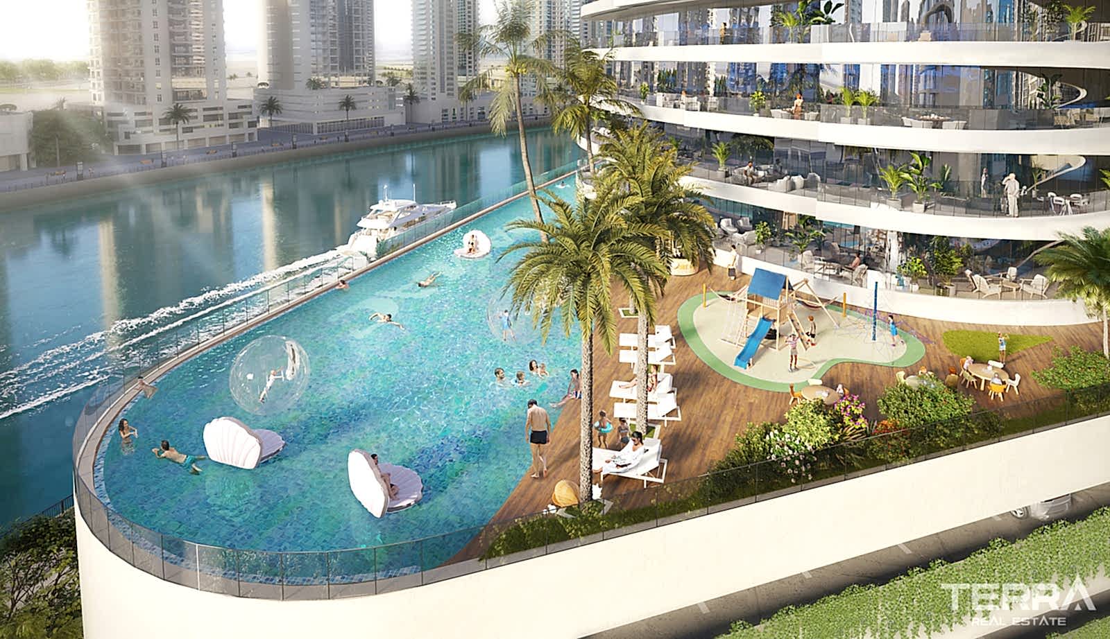 Luksusleiligheter til salgs i Dubai Business Bay, UAE - 105853